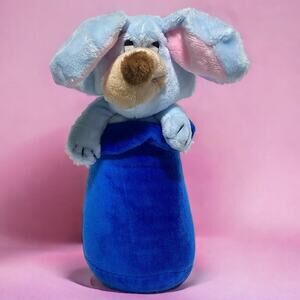 Rabbit In a Hat Plush Bunny Rabbit Blue in Tall Blue Hat 21" Tall